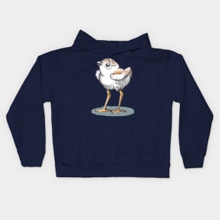 piping plover bird Kids Hoodie